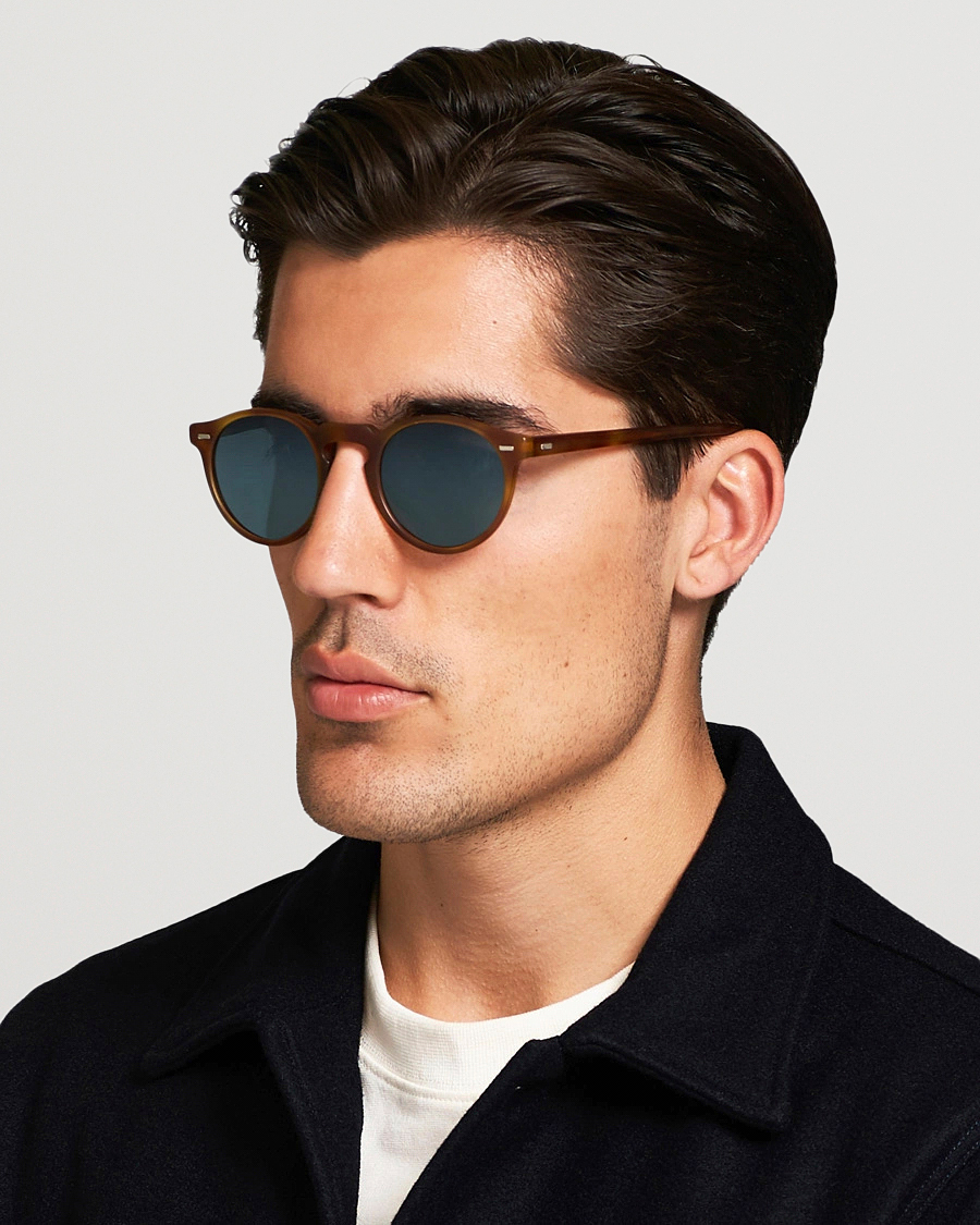 Hombres | Gafas de sol | Oliver Peoples | Gregory Peck Sunglasses Semi Matte/Indigo Photochromic
