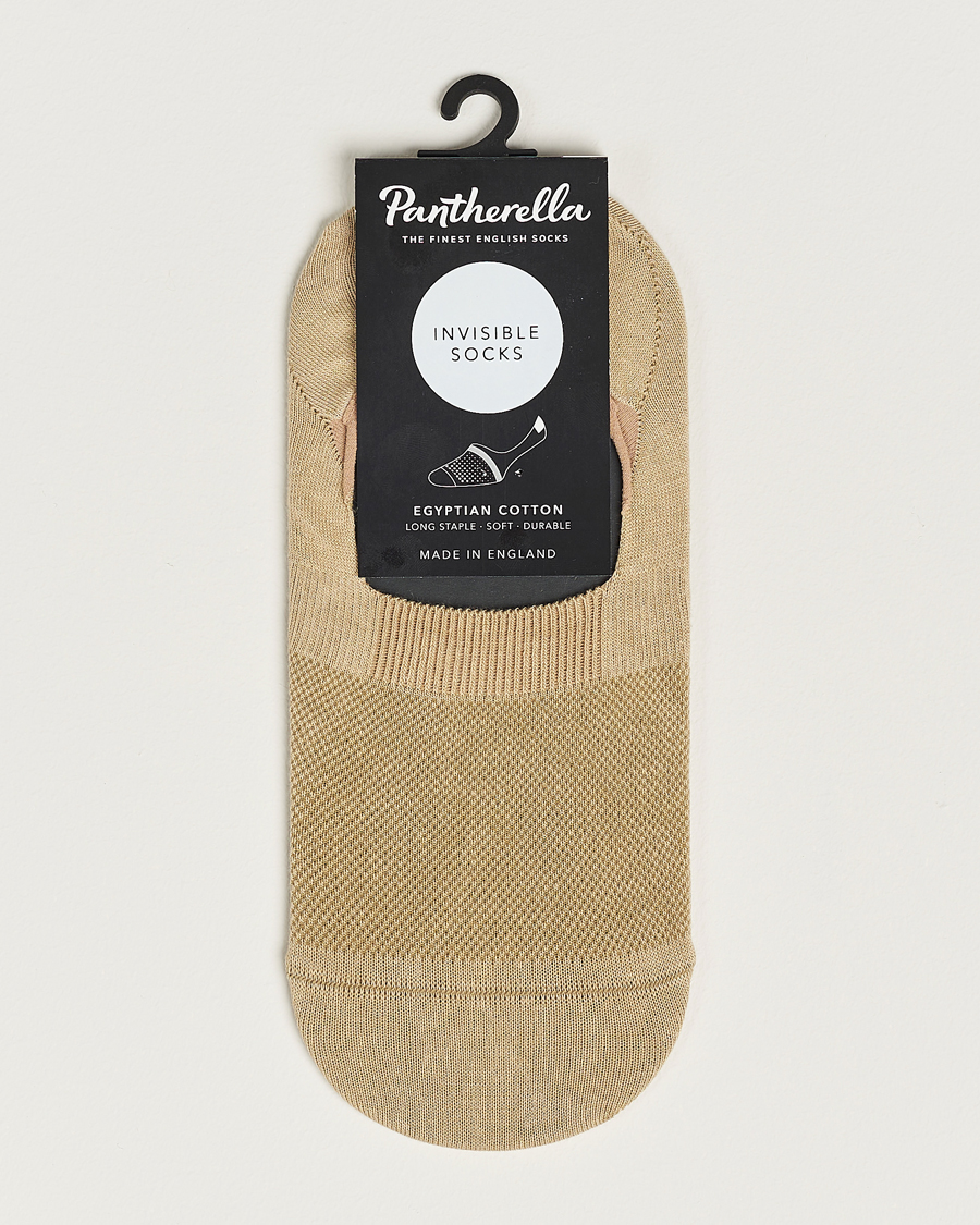 Hombres | Ropa interior y calcetines | Pantherella | Footlet Cotton/Nylon Sock Khaki