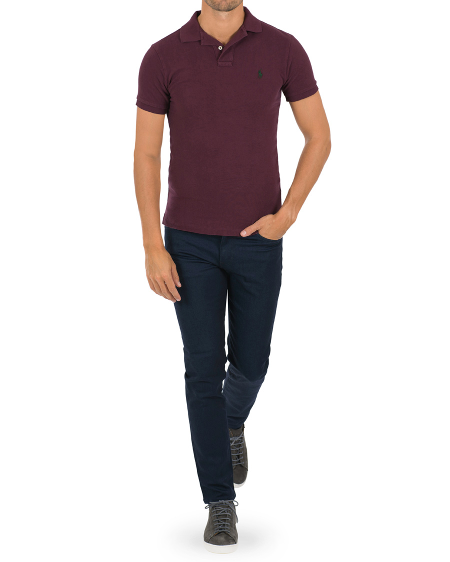 Hombres | Polos | Polo Ralph Lauren | Slim Fit Polo Classic Burgundy