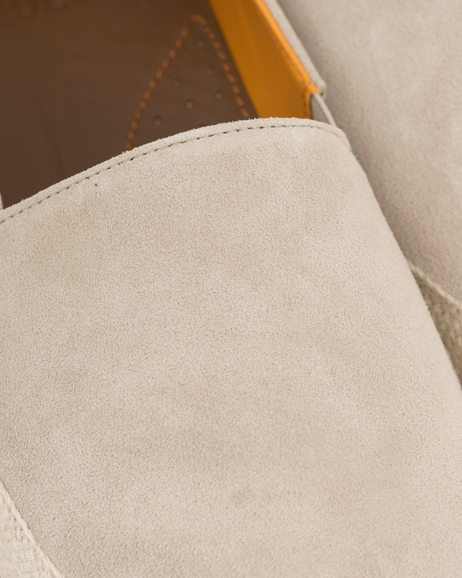 Hombres | MULO Suede Espadrilles Natural | MULO | Suede Espadrilles Natural