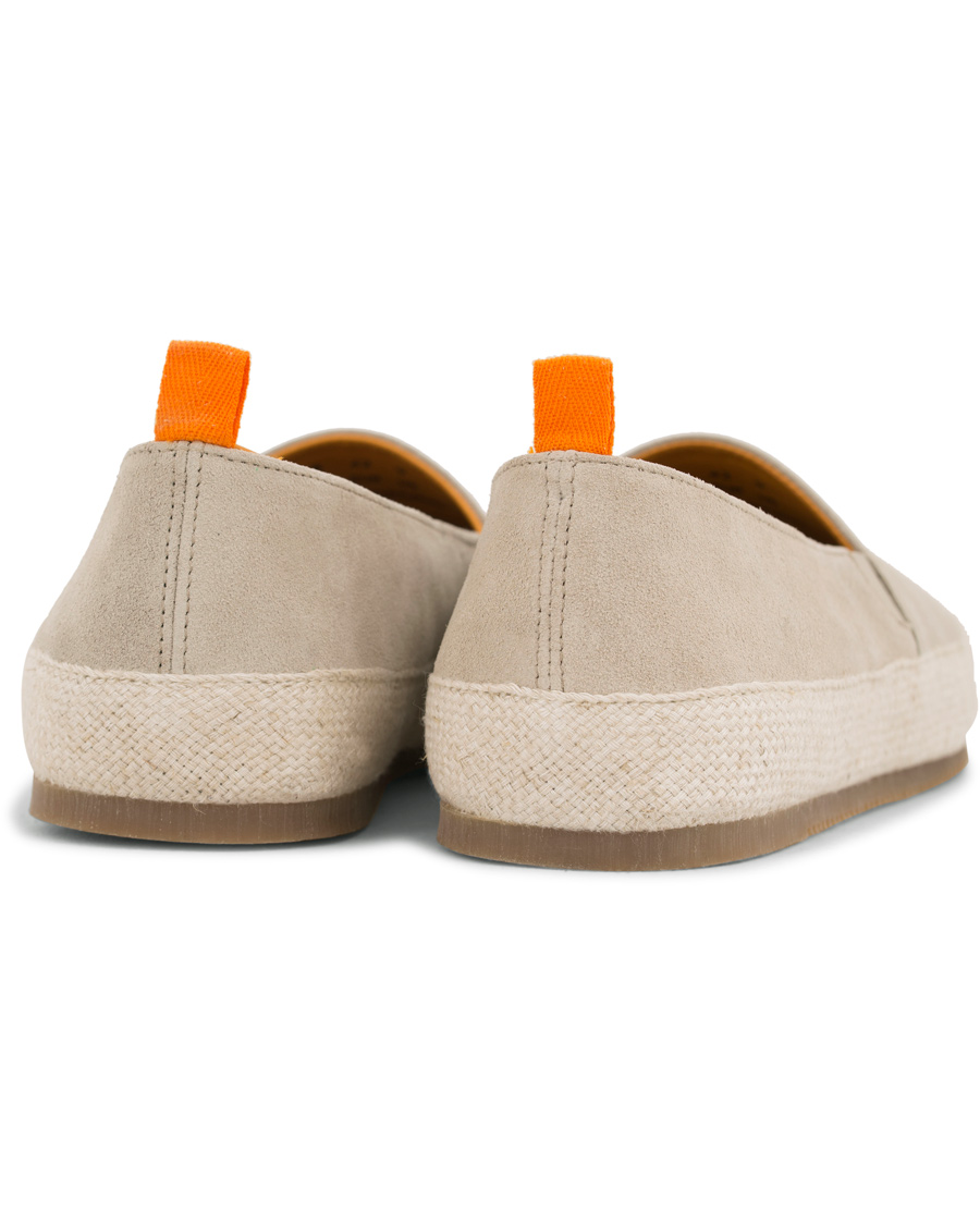 Hombres | MULO Suede Espadrilles Natural | MULO | Suede Espadrilles Natural