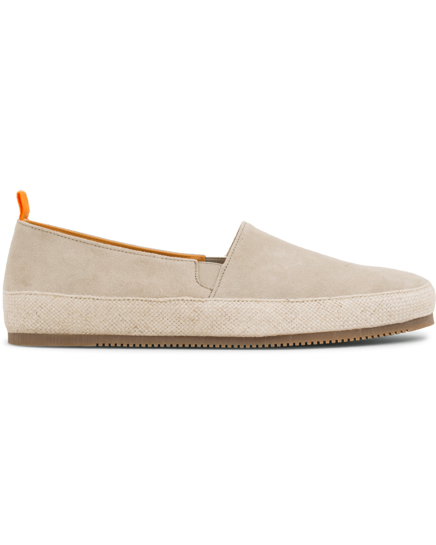 Hombres | MULO Suede Espadrilles Natural | MULO | Suede Espadrilles Natural