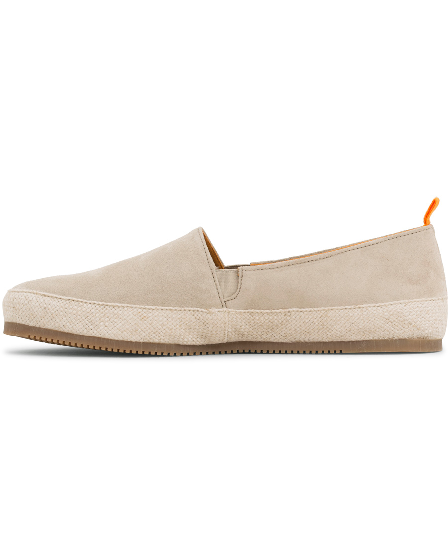 Hombres | MULO Suede Espadrilles Natural | MULO | Suede Espadrilles Natural