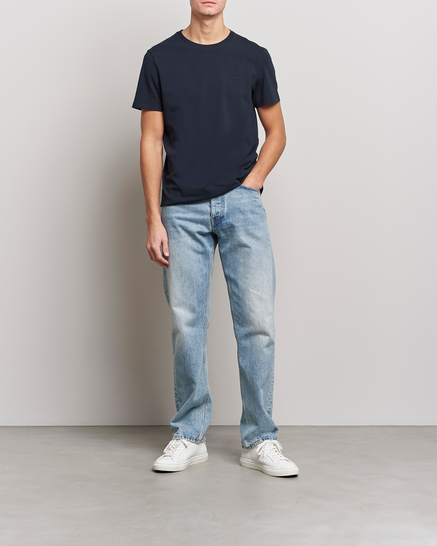 Hombres | Camisetas | Morris | James T-Shirt Old Blu