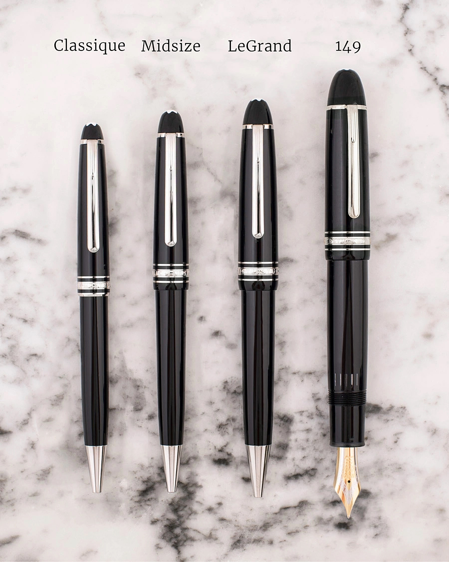 Hombres | Montblanc 164 Classique Meisterstück Ballpoint Pen Black | Montblanc | 164 Classique Meisterstück Ballpoint Pen Black