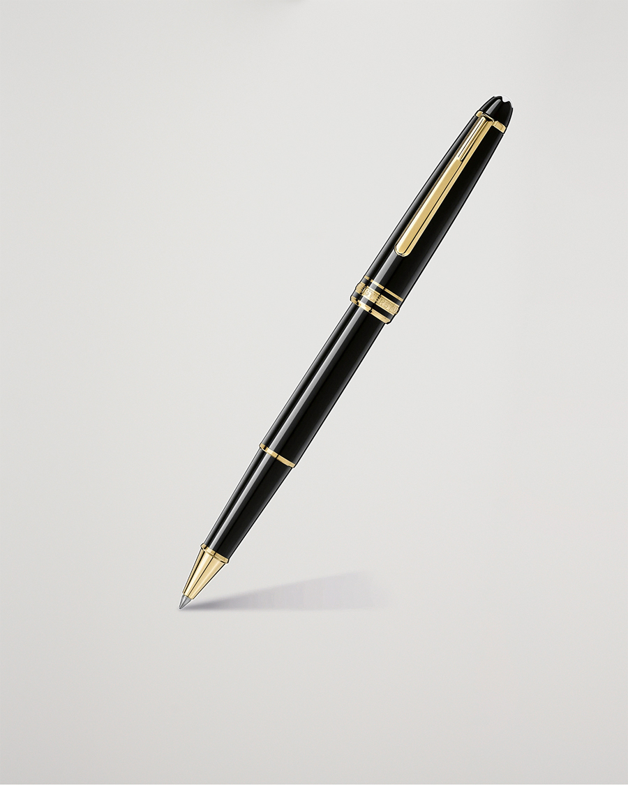 Montblanc 163 Classique Meisterstück Rollerball Pen Black en