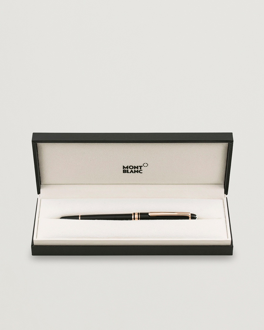 Hombres |  | Montblanc | 163 Classique Meisterstück Rollerball Pen Red Gold