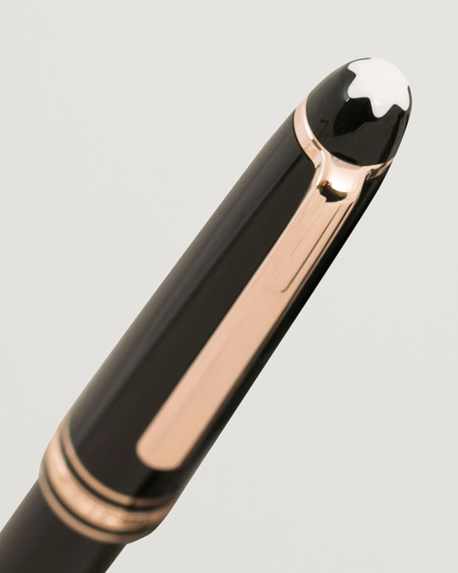 Hombres | Bolígrafos | Montblanc | 163 Classique Meisterstück Rollerball Pen Red Gold