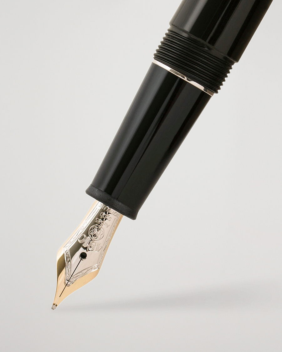 Hombres | Bolígrafos | Montblanc | 145 Classique Meisterstück F Fountain Pen Platinum Line