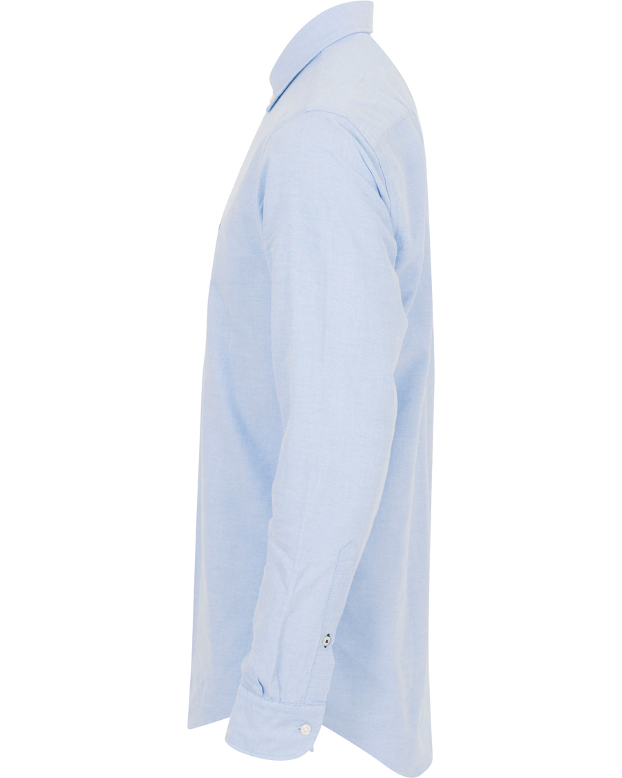 Hombres | Camisas | Tommy Hilfiger | New York Fit Engineered Oxford Shirt Blue