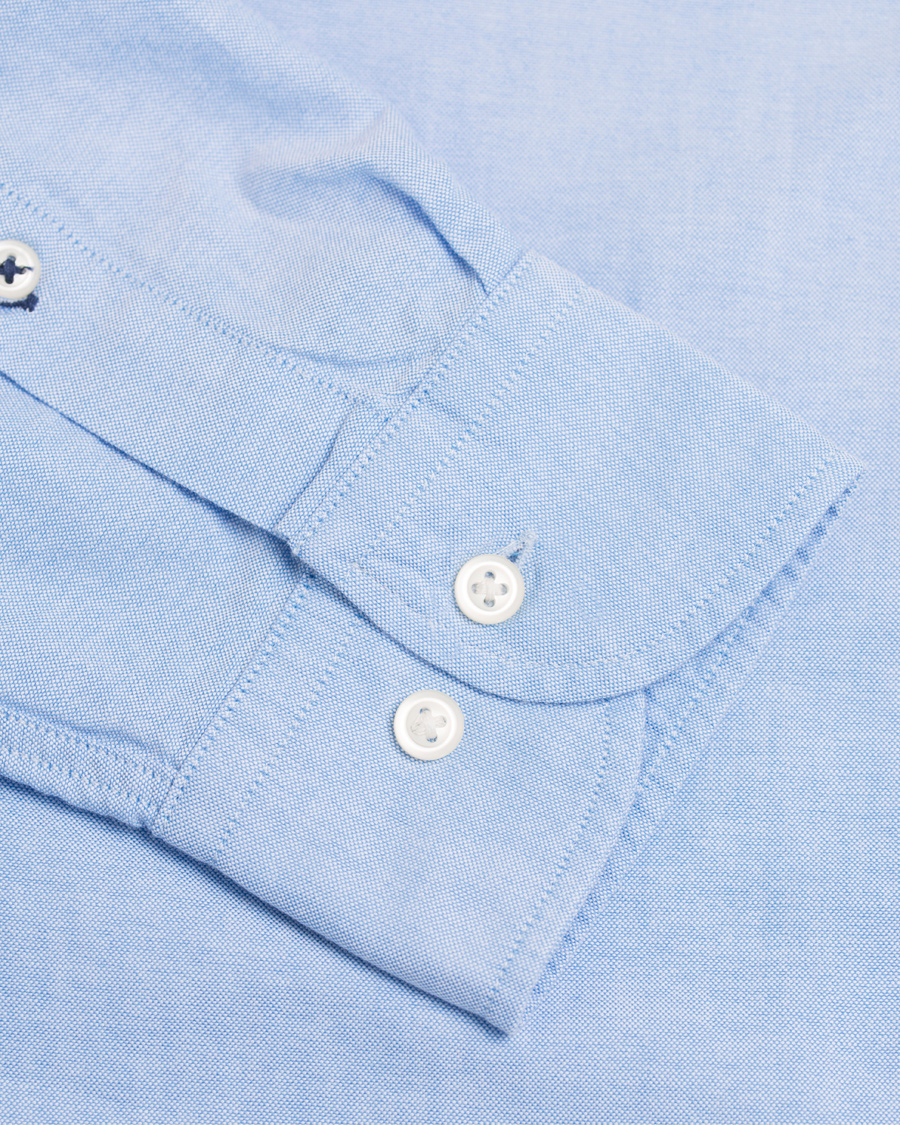 Hombres | Camisas | Tommy Hilfiger | New York Fit Engineered Oxford Shirt Blue