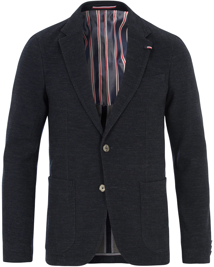 Hombres | Blazers | Tommy Hilfiger | Jersey Blazer Sky Captain
