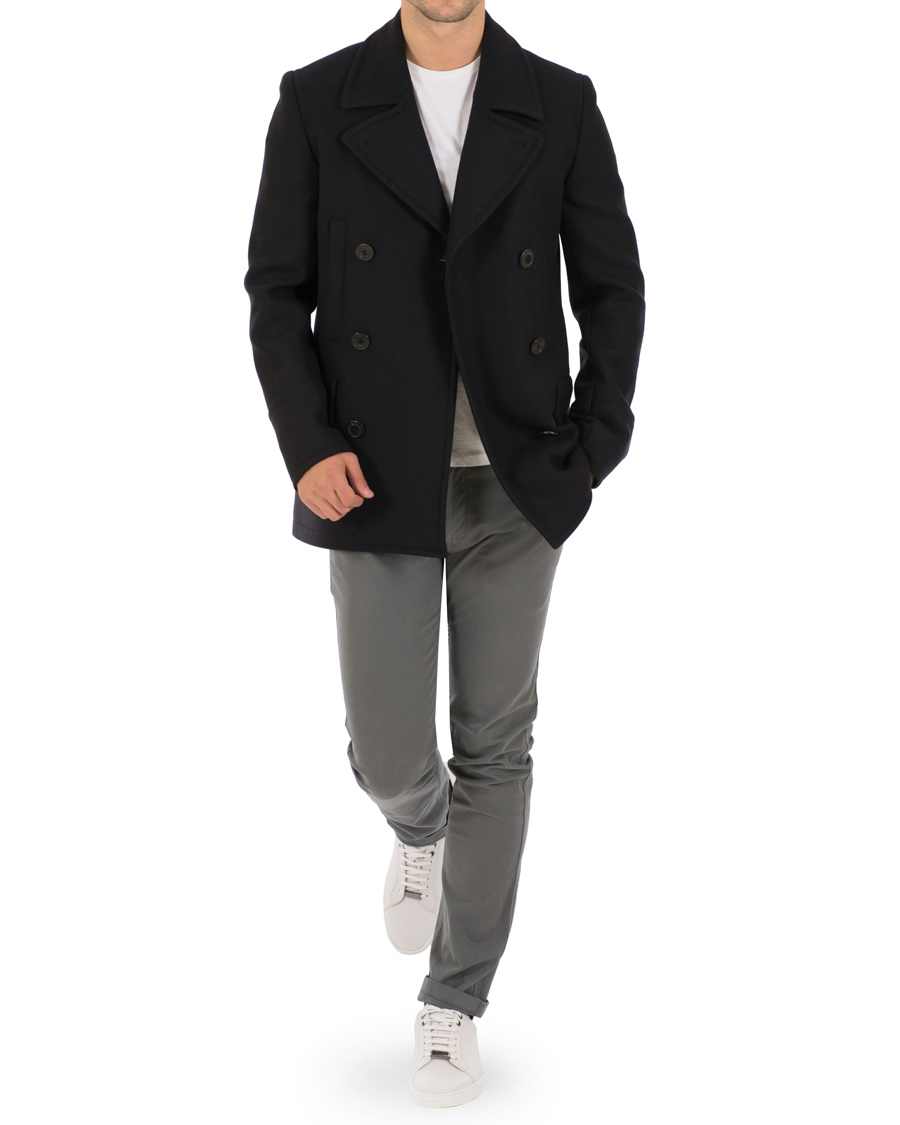 Hombres | Abrigos y chaquetas | PS Paul Smith | Reefer Coat Navy