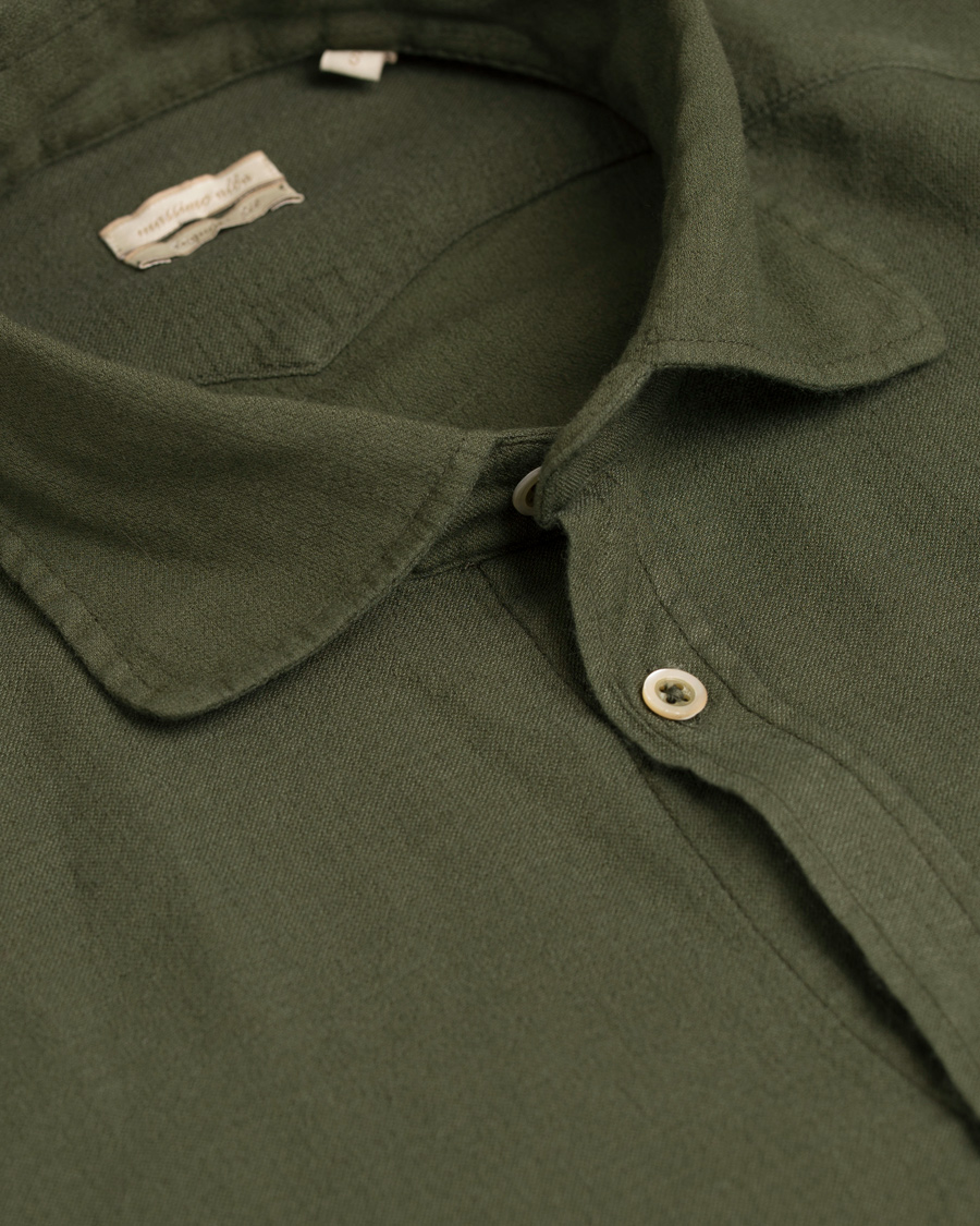 Hombres | Camisas | Massimo Alba | Canary Regular Fit Shirt Bosco