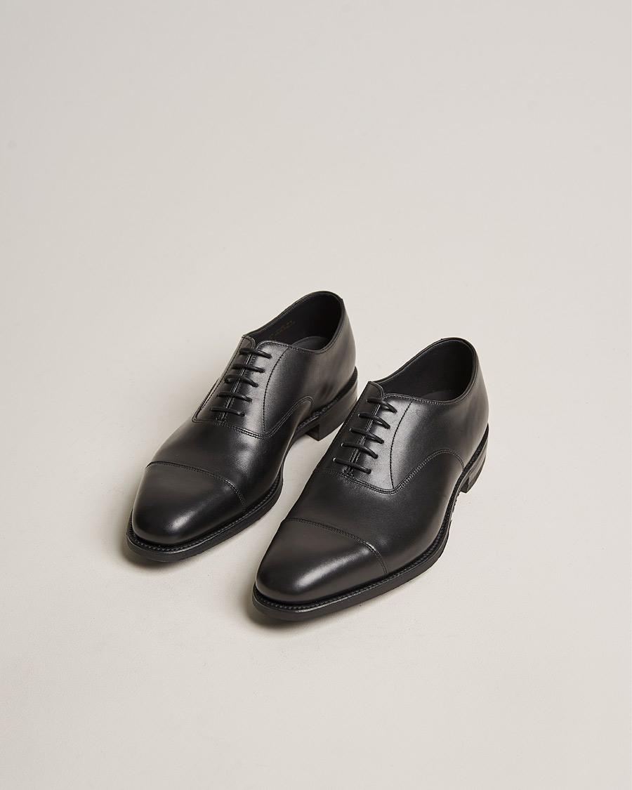 Hombres | Zapatos Oxford | Loake 1880 | Aldwych Single Oxford Black Calf