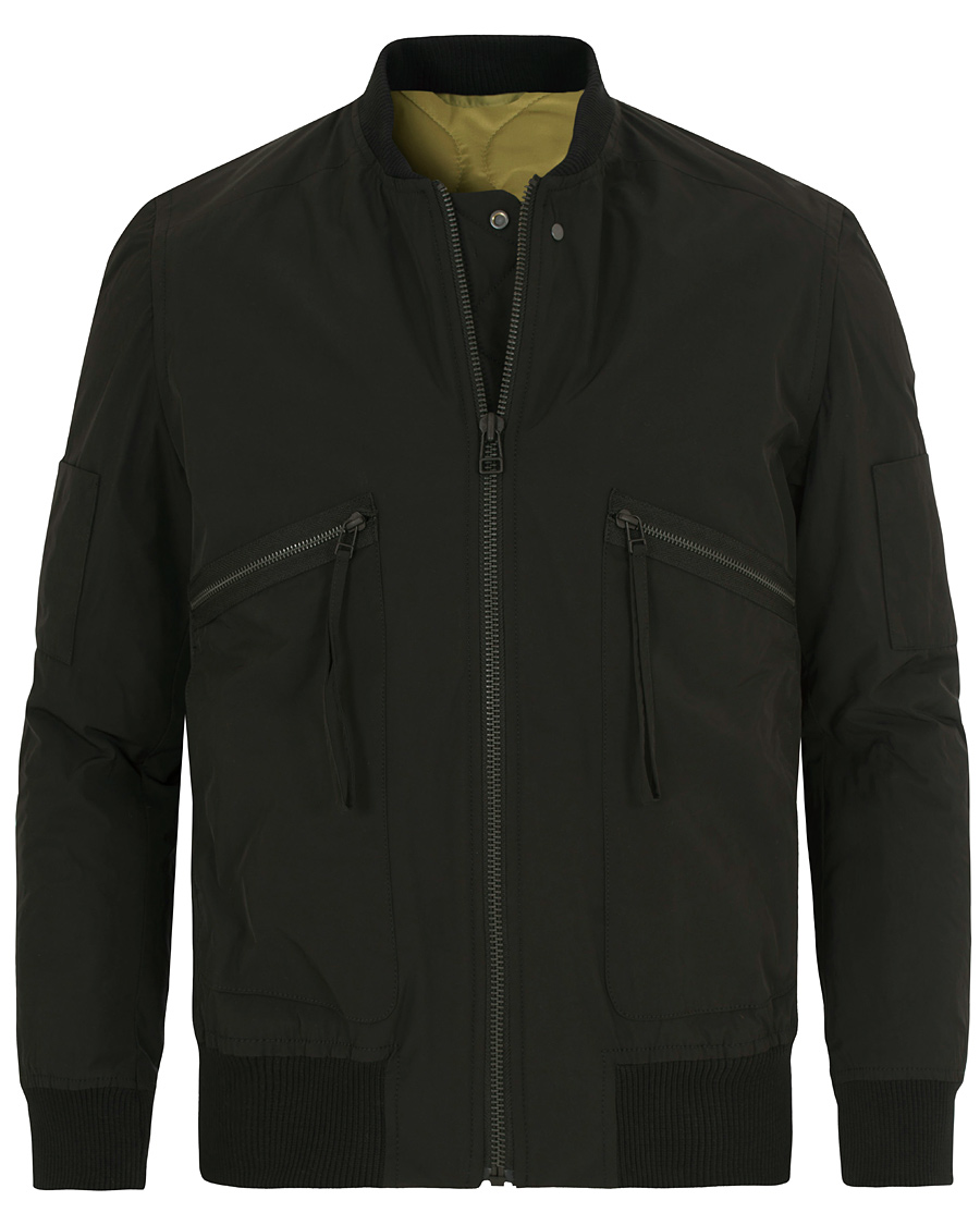 Hombres | Abrigos y chaquetas | Filippa K | Padded Bomber Jacket Black