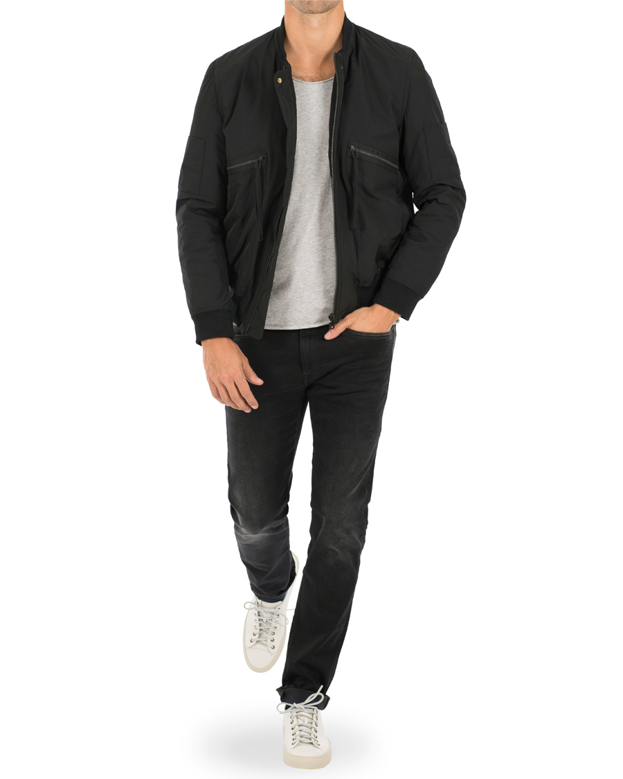 Hombres | Abrigos y chaquetas | Filippa K | Padded Bomber Jacket Black