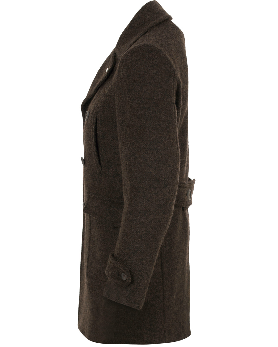 Hombres | Abrigos y chaquetas | L.B.M. 1911 | Wool Double Breasted Coat Brown
