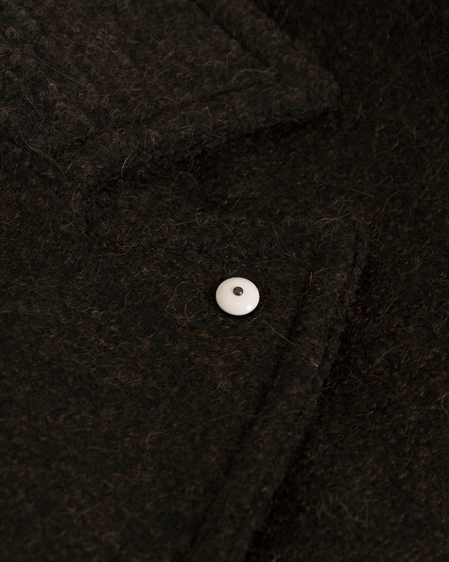 Hombres | Abrigos y chaquetas | L.B.M. 1911 | Wool Double Breasted Coat Brown