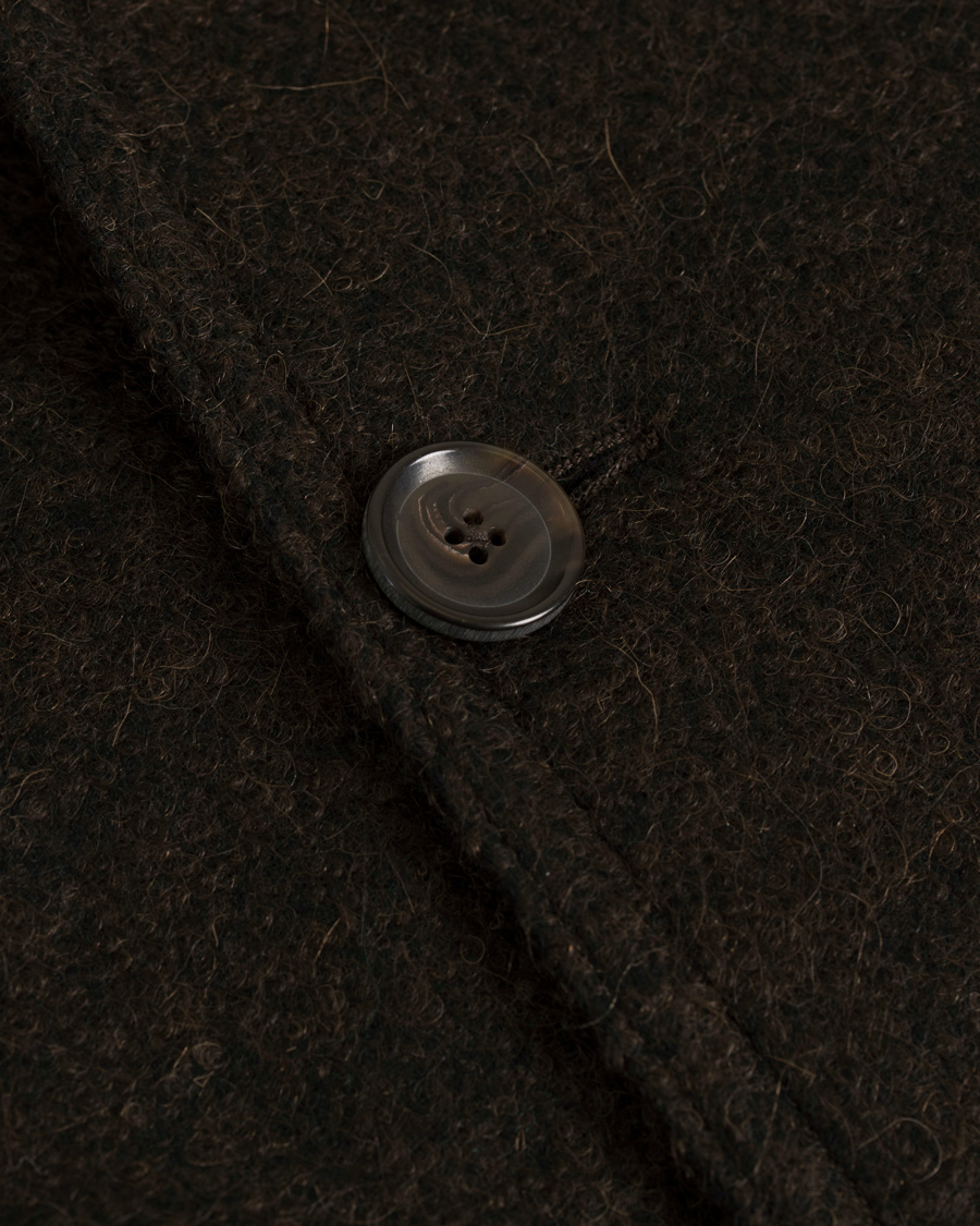 Hombres | Abrigos y chaquetas | L.B.M. 1911 | Wool Double Breasted Coat Brown