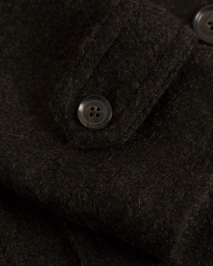 Hombres | Abrigos y chaquetas | L.B.M. 1911 | Wool Double Breasted Coat Brown