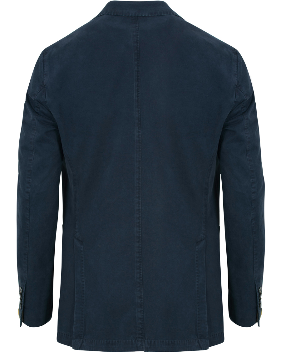 Hombres | Blazers | L.B.M. 1911 | Jack Regular Fit Cotton Blazer Long Blue