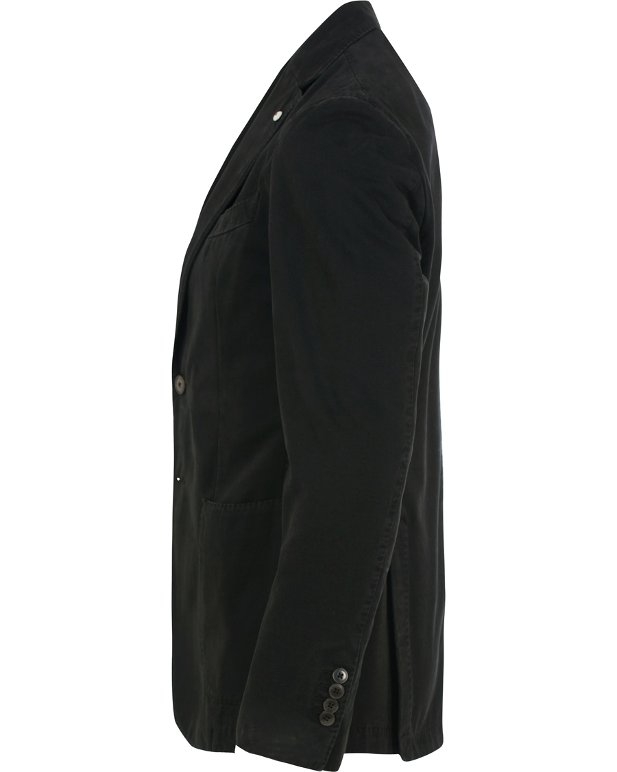 Hombres | Blazers | L.B.M. 1911 | Jack Slim Fit Cotton Blazer Black