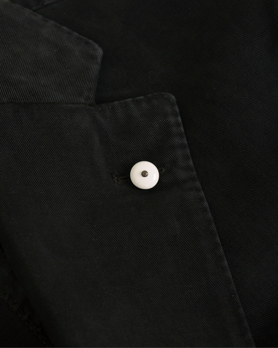 Hombres | Blazers | L.B.M. 1911 | Jack Slim Fit Cotton Blazer Black