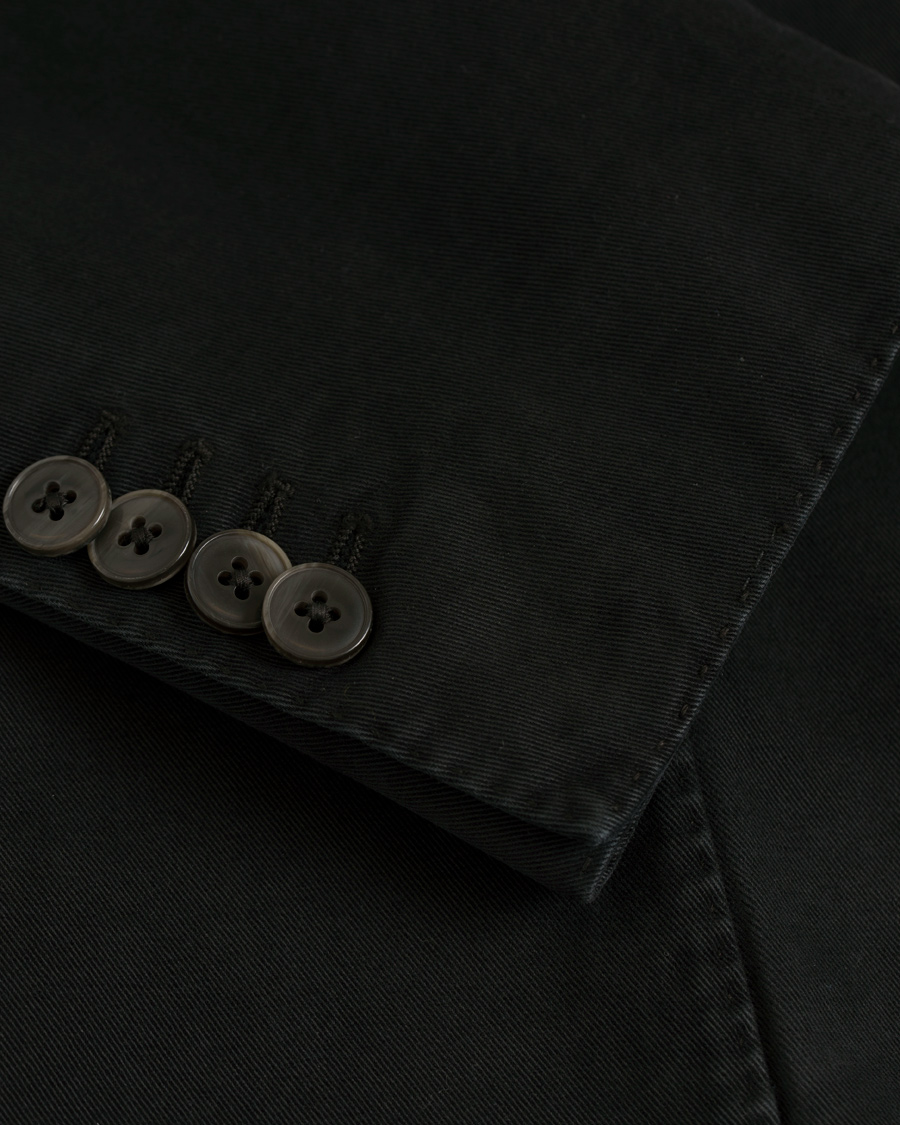 Hombres | Blazers | L.B.M. 1911 | Jack Slim Fit Cotton Blazer Black