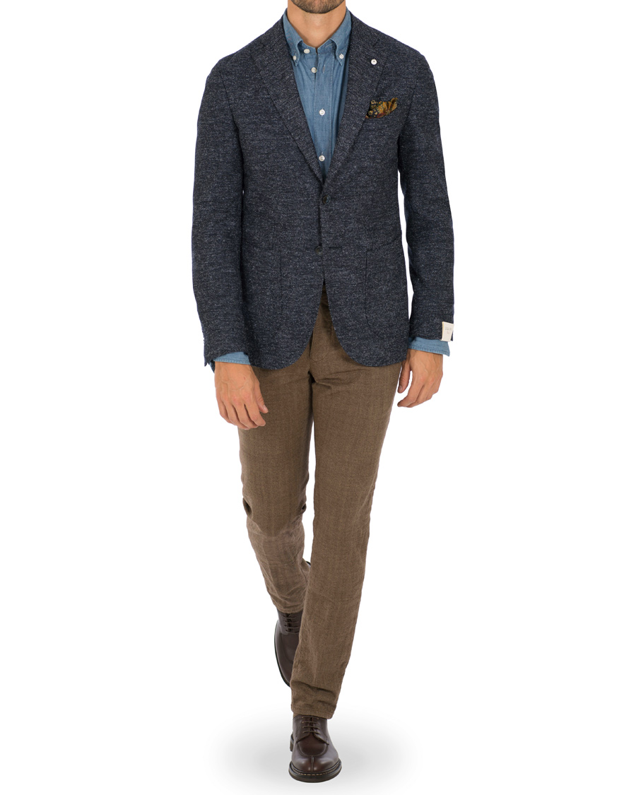Hombres | Blazers | L.B.M. 1911 | Jack Slim Fit Wool Blazer Navy