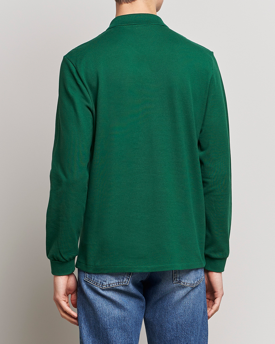 Hombres | Camisas polo de manga larga | Lacoste | Long Sleeve Piké Green