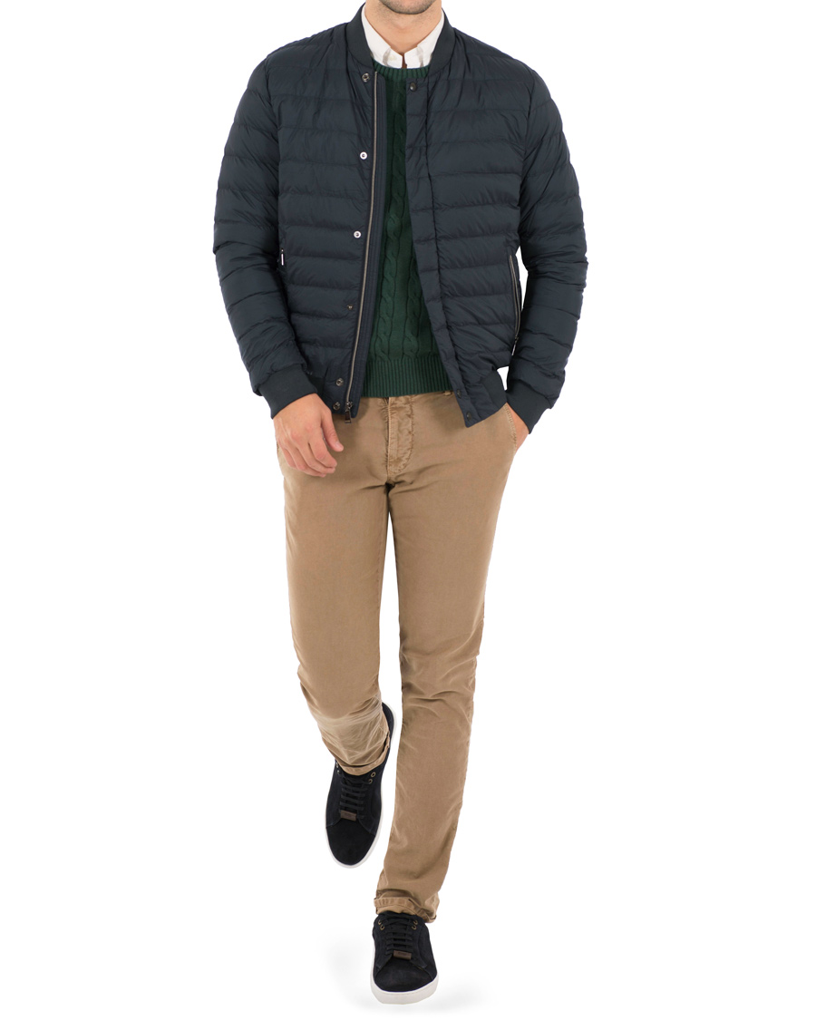 Hombres | Abrigos y chaquetas | Polo Ralph Lauren | Varsity Bomber Down Jacket Navy
