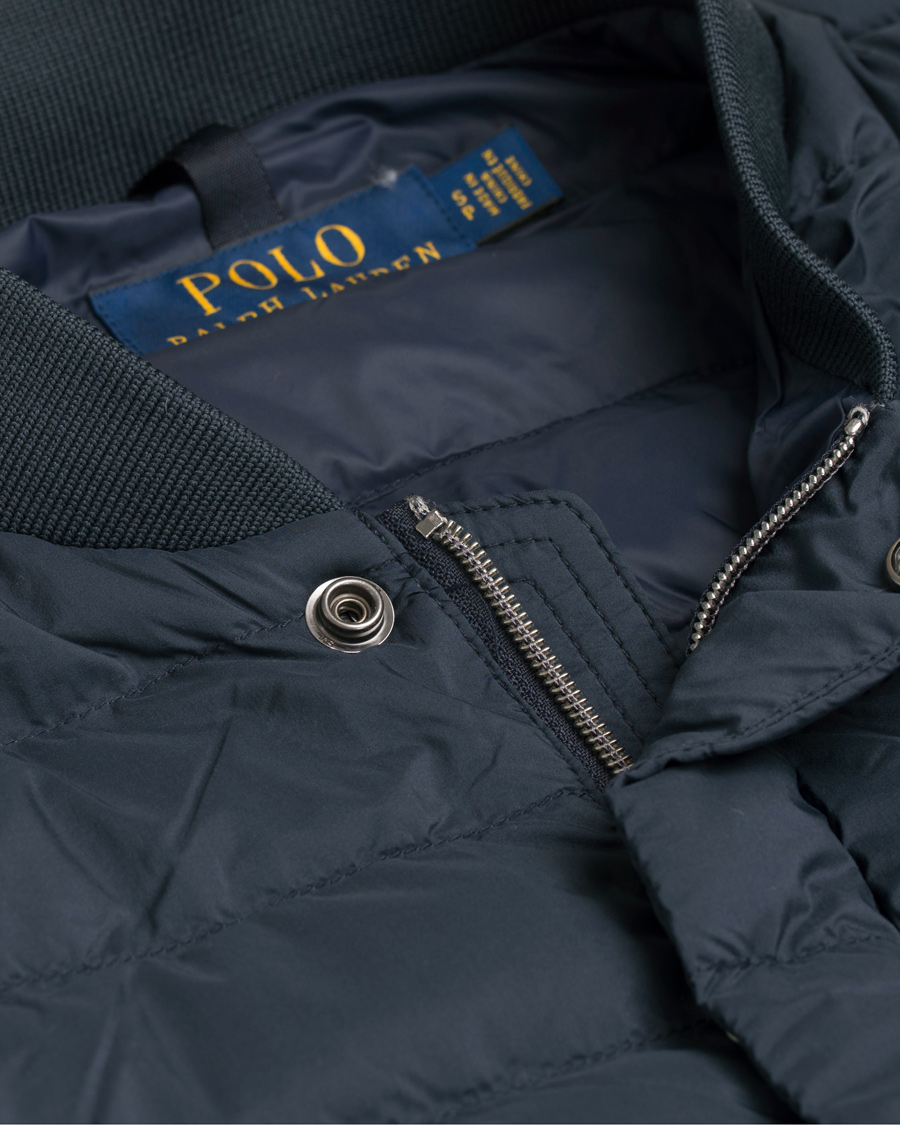 Hombres | Abrigos y chaquetas | Polo Ralph Lauren | Varsity Bomber Down Jacket Navy