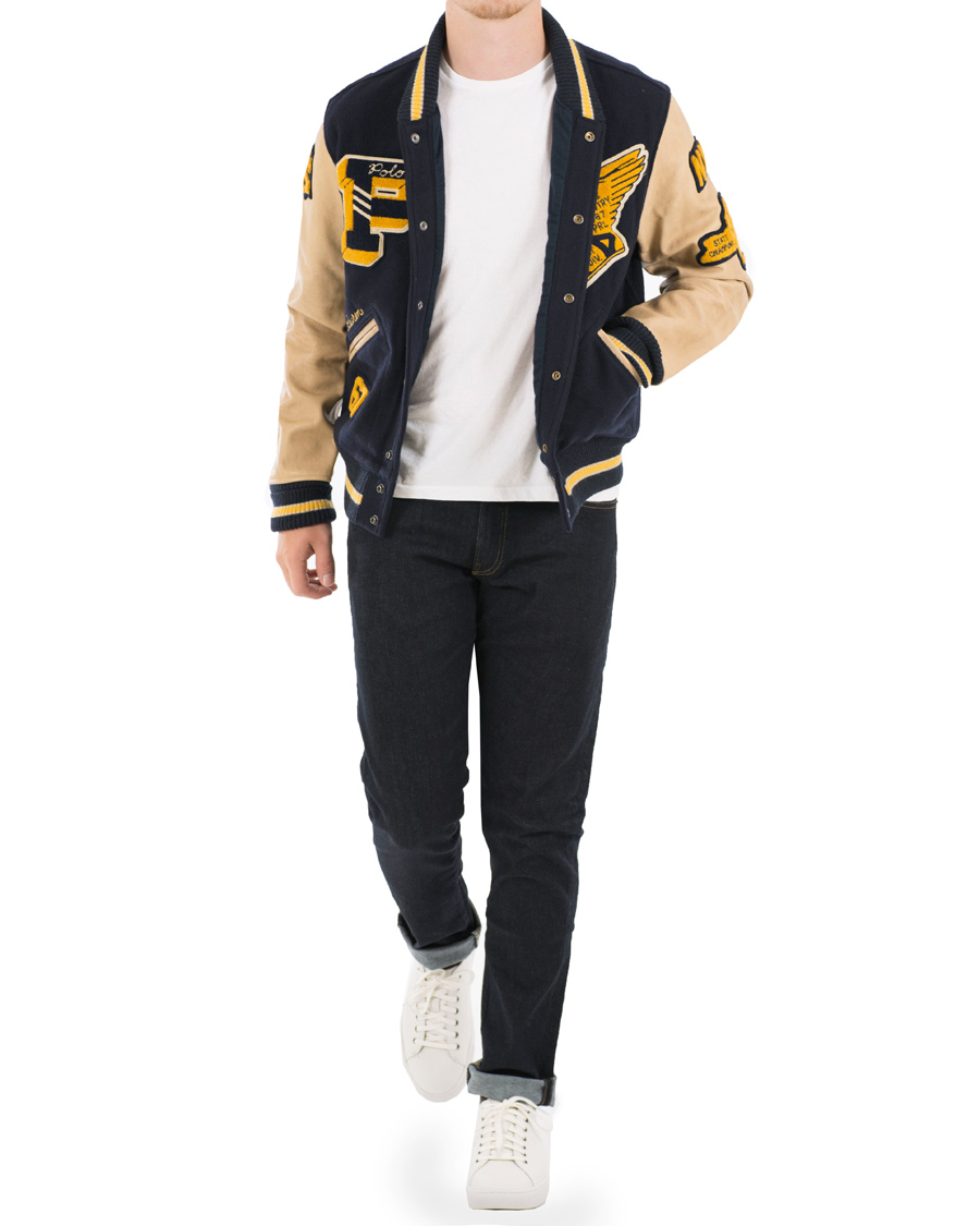 Hombres | Abrigos y chaquetas | Polo Ralph Lauren | Varsity Wool Jacket Collection Navy