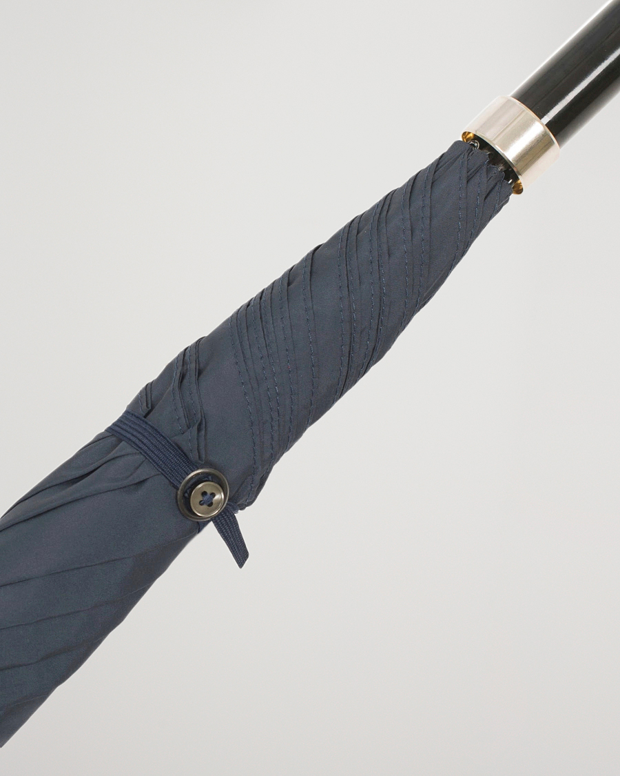 Hombres | Fox Umbrellas Silver Dog Umbrella Navy | Fox Umbrellas | Silver Dog Umbrella Navy