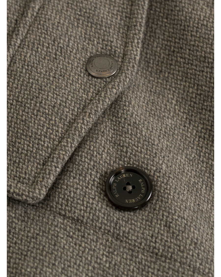 Hombres | Abrigos y chaquetas | Ralph Lauren Purple Label | Ingleton Trenchcoat Light Grey Melange