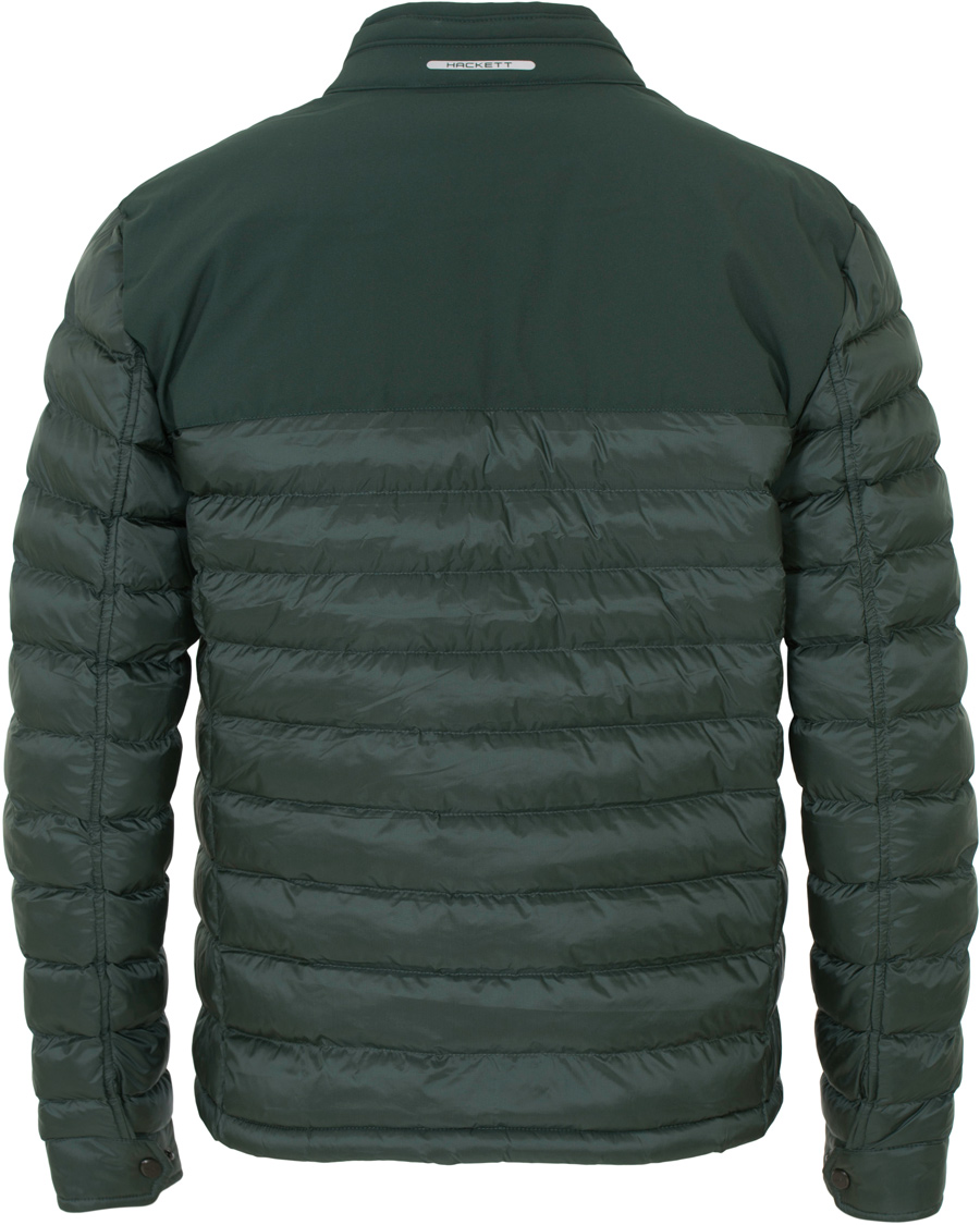 Hombres | Abrigos y chaquetas | Hackett | Aston Martin Tech Moto Down Jacket Racing Green