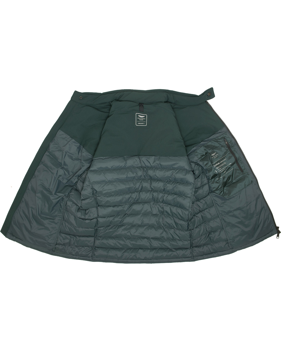 Hombres | Abrigos y chaquetas | Hackett | Aston Martin Tech Moto Down Jacket Racing Green