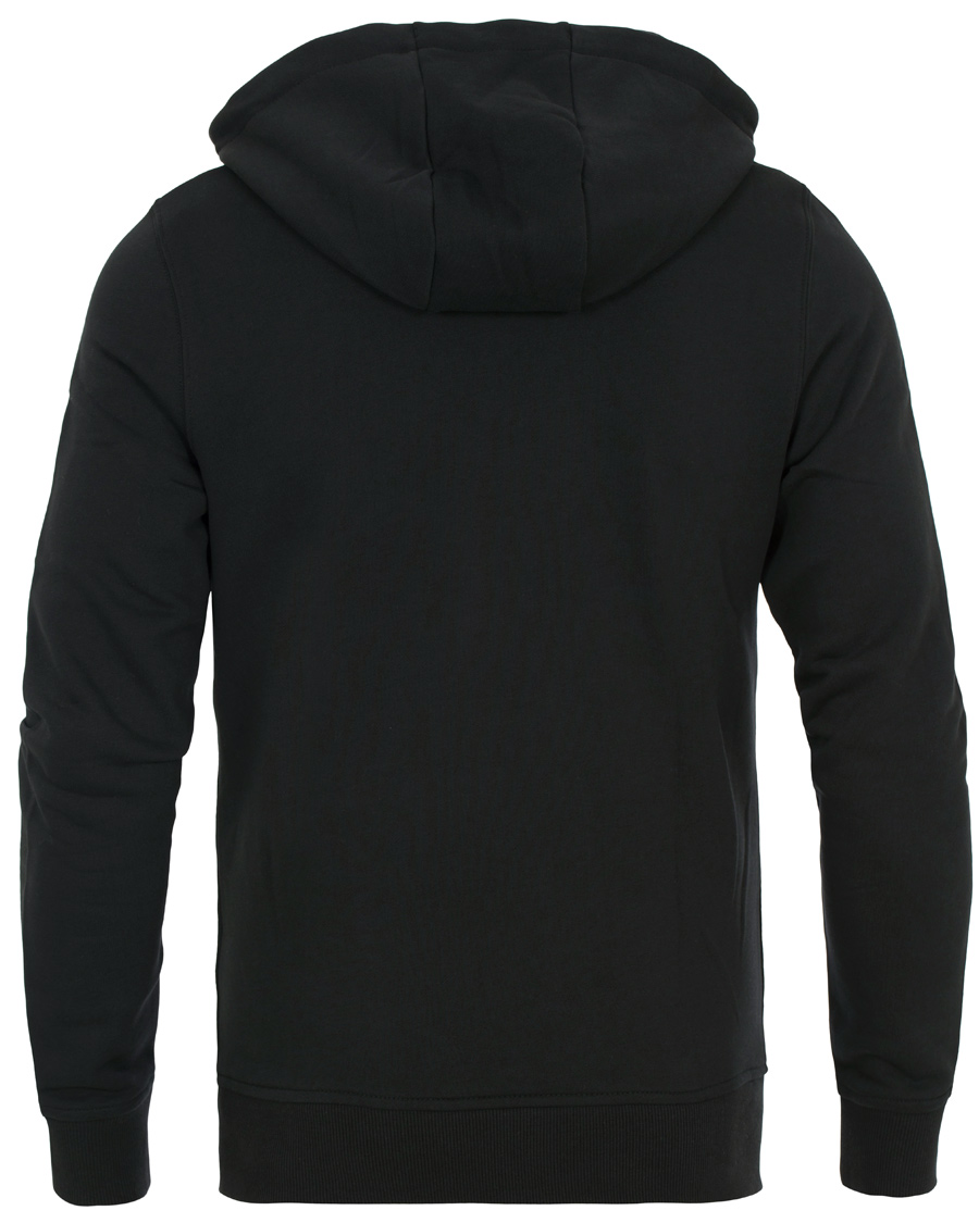 Hombres | Jerséis y prendas de punto | Lyle & Scott | Half Zip Hoodie True Black