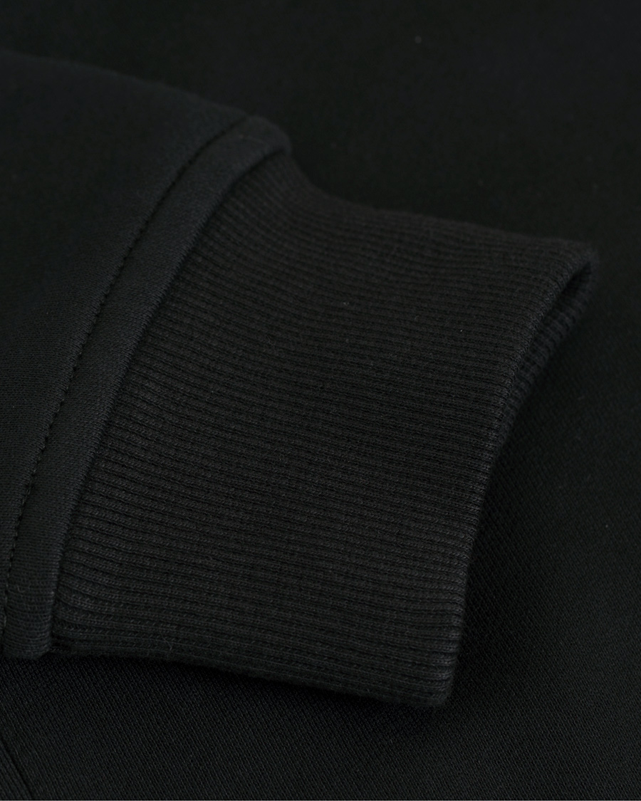 Hombres | Jerséis y prendas de punto | Lyle & Scott | Half Zip Hoodie True Black