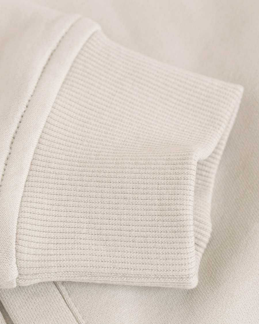 Hombres | Jerséis y prendas de punto | Lyle & Scott | Half Zip Hoodie Light Grey