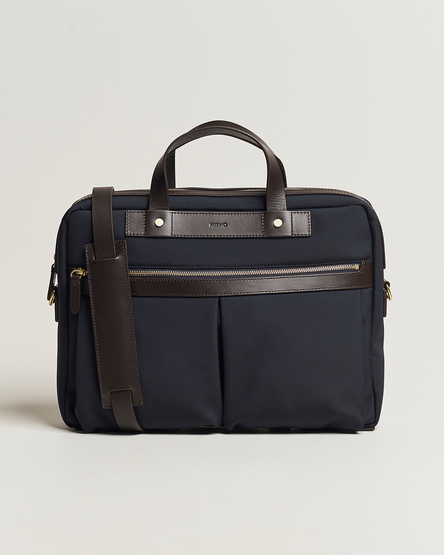 Hombres | Bolsos | Mismo | MismoM/S Nylon OfficeNavy/Dark Brown