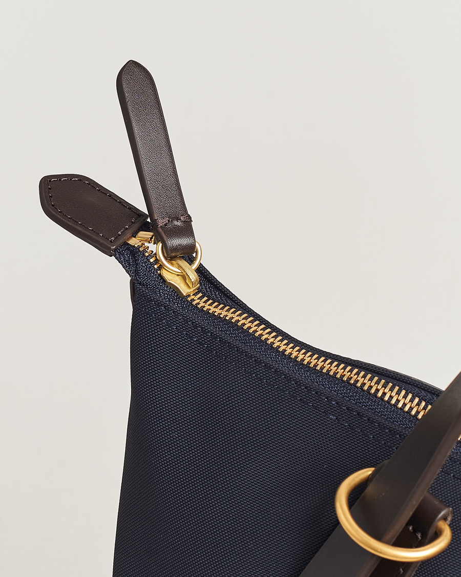 Hombres | Mismo M/S Nylon Day Pack Navy/Dark Brown | Mismo | M/S Nylon Day Pack Navy/Dark Brown