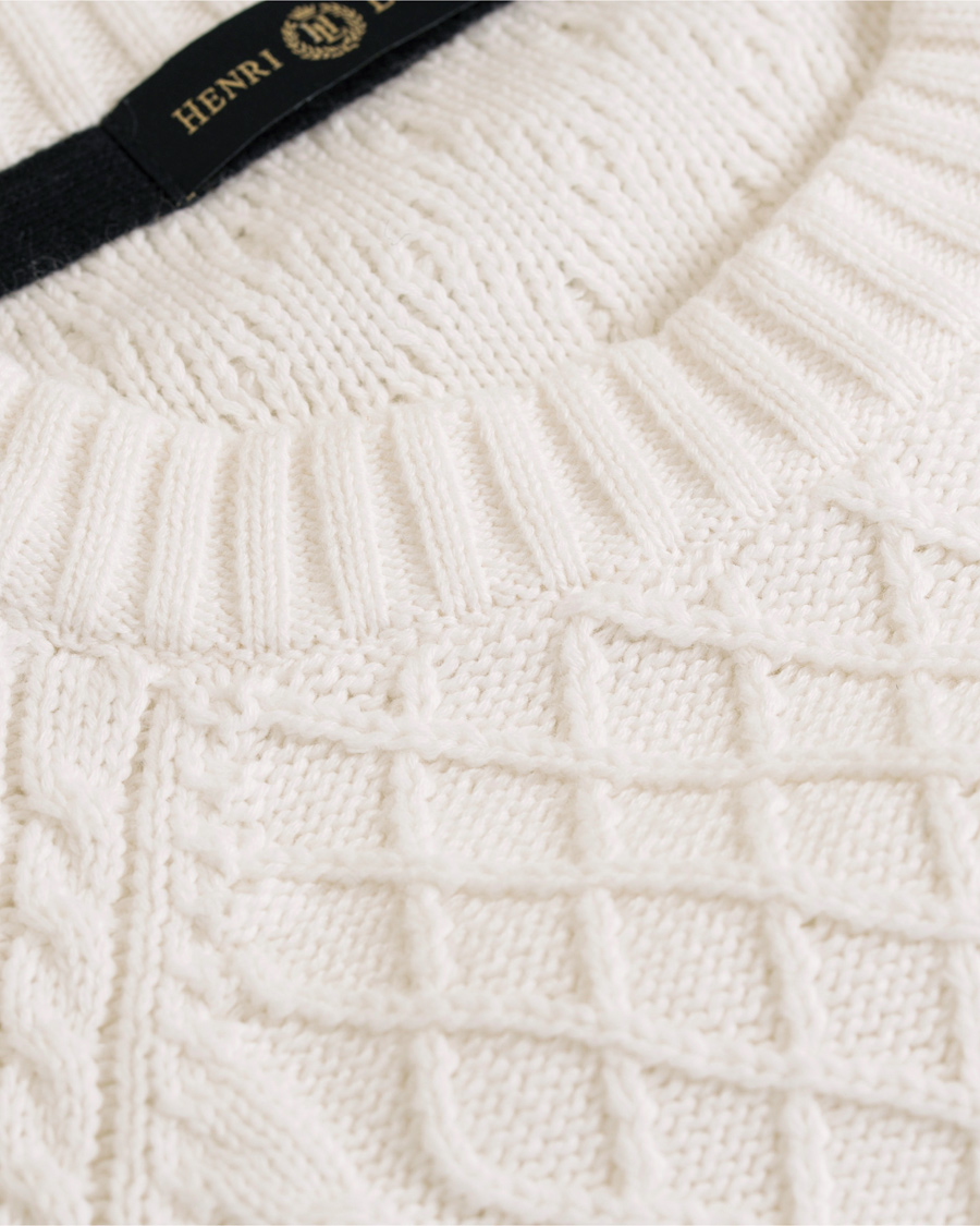 Hombres | Jerséis y prendas de punto | Henri-Lloyd | Henri Lloyd Kents Regular Crew Neck Knit White