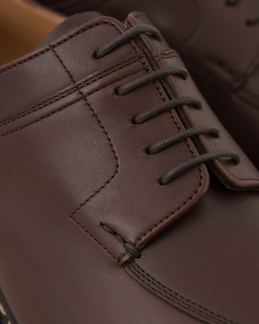 Hombres | Heschung Catalpa Split Toe Derby Chestnut Calf | Heschung | Catalpa Split Toe Derby Chestnut Calf