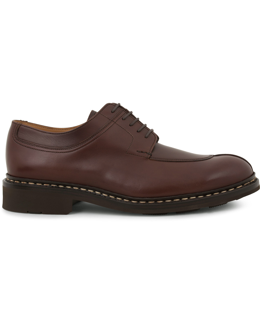 Hombres | Heschung Catalpa Split Toe Derby Chestnut Calf | Heschung | Catalpa Split Toe Derby Chestnut Calf