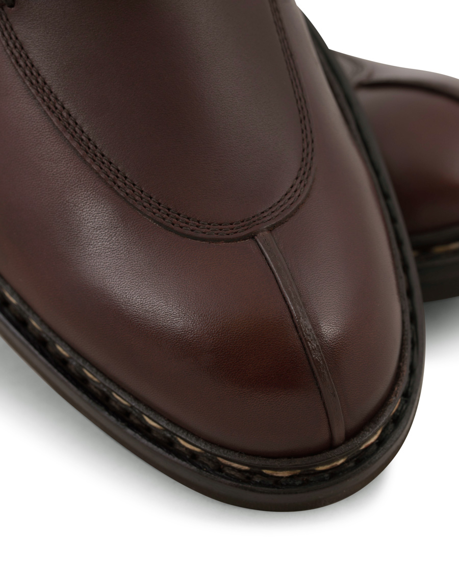 Hombres | Heschung Catalpa Split Toe Derby Chestnut Calf | Heschung | Catalpa Split Toe Derby Chestnut Calf