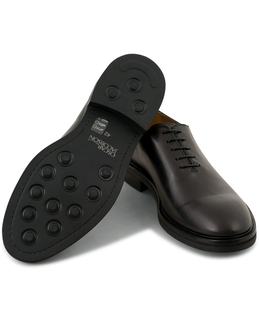 Hombres | Oscar Jacobson President Wholecut Oxford Black | Oscar Jacobson | President Wholecut Oxford Black