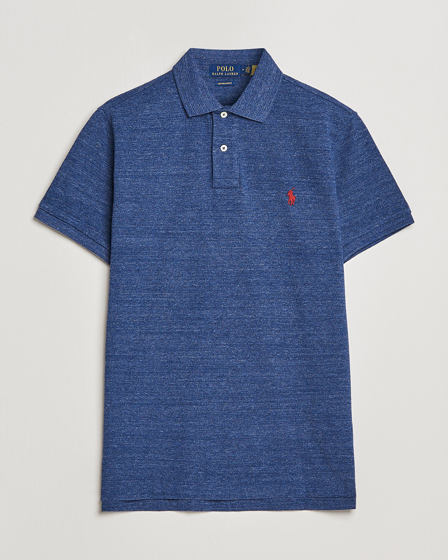 Hombres | Polos | Polo Ralph Lauren | Custom Slim Fit Polo Classic Royal Heather