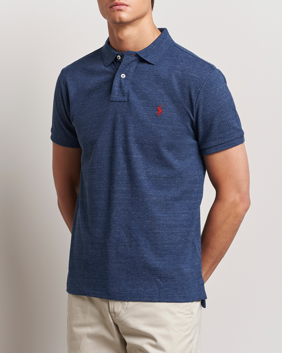 Hombres | Polos | Polo Ralph Lauren | Custom Slim Fit Polo Classic Royal Heather